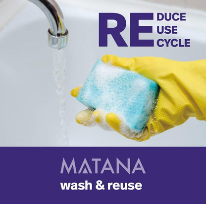 MATANA Plastikteller 120 Stk. – Weiss Silberrand, 2 Grössen