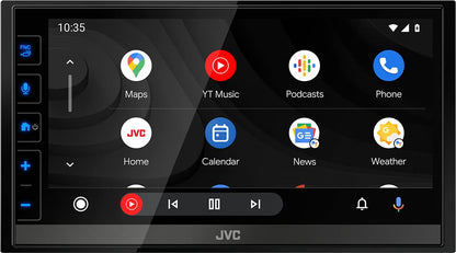 JVC KW-M785DBW Digital Media AV-Receiver – Wireless CarPlay/Android Auto