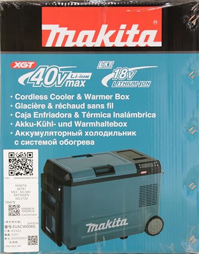 Makita CW004GZ Akku-Kühl-/Wärmebox – 40V max. 29 Liter