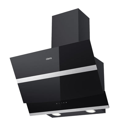 CIARRA CBCB6736N Kopffreie Schräghaube - 60 cm Schwarz