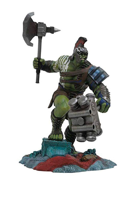 Diamond Select Toys Thor Ragnarok Hulk PVC Sammlerfigur. Grüne, muskulöse Figur zum Sammeln und Ausstellen.