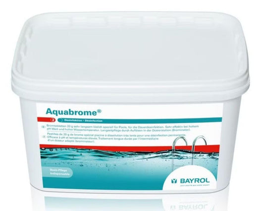 Bayrol Aquabrome Langsam lösliche Brom-Pastillen 5 kg