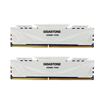 GIGASTONE Game PRO DDR4 RAM 32GB Kit 3200MHz - Weiss