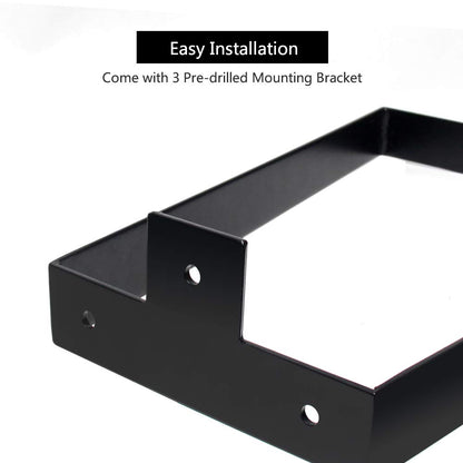 Signstek Haarnadel Tischbeine aus Metall, 40 cm, schwarz, 2er-Set