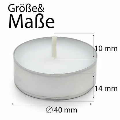 Unbekannt Teelichter – 4h Brenndauer 1000 Stk. Gastro Grossgebinde