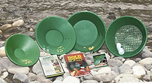Garrett Gold Pan Kit Deluxe - Goldsucher Set