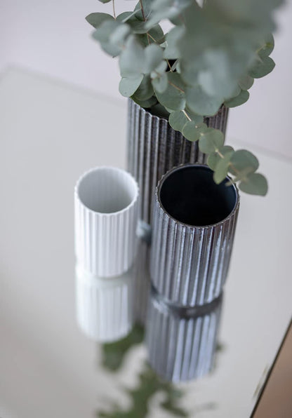 Lyngby Porcelæn Lyngby Vase – Designklassiker H25 cm, Weiss