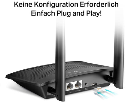 TP-Link TL-MR110 4G LTE WLAN Router mit externen Antennen