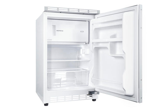 Respekta UKS110-11 Unterbaukühlschrank - Weiss 82L. Rechteckiger, weißer 82L Kühlschrank zum Einbau unter Arbeitsplatten.