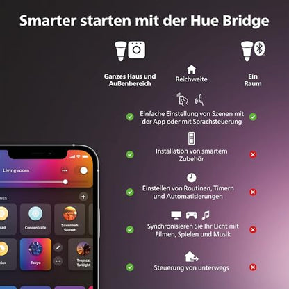 Philips Hue White & Color Ambiance Play Lightbar 2er Pack Schwarz