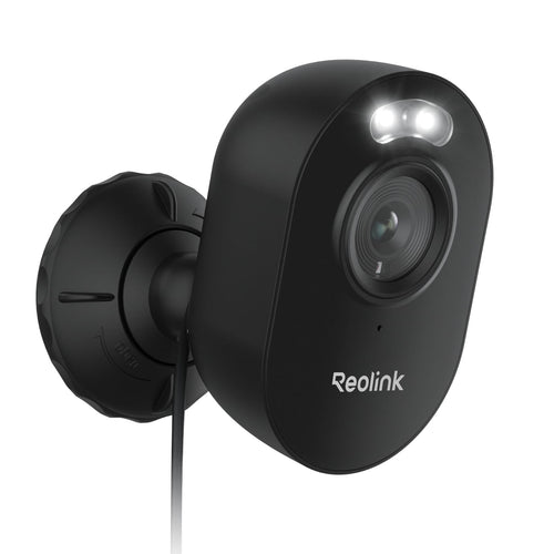 Reolink Lumus-2K 4MP Dualband WLAN Überwachungskamera - Schwarz, kompakt. Überwacht Innen- und Außenbereiche per WLAN.