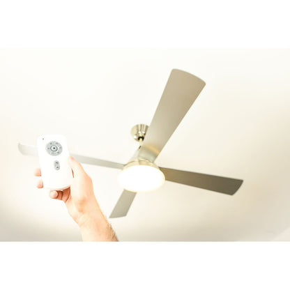 AireRyder Cosmos Deckenventilator - 132cm Nickel inkl. Licht