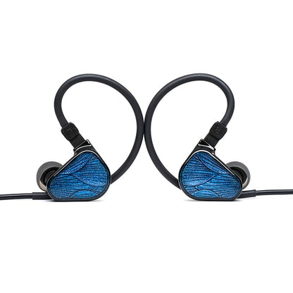 TRUTHEAR Crinacle Zero:BLUE2 Dual Dynamic Drivers In-Ear-Kopfhörer mit abnehmbarem Kabel (3,5 mm)