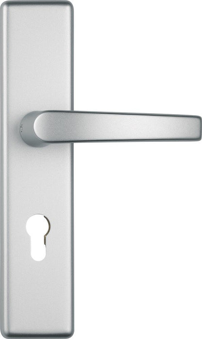 ABUS KLZS714 F1 Tür-Schutzbeschlag – Zylinderschutz eckig Aluminium