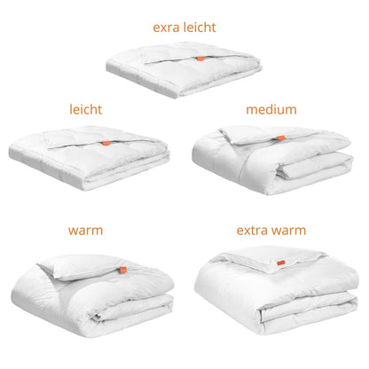 sleepling leichte Sommer Daunendecke – 90% Daunen 135x200 cm