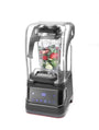 Hendi Profi Standmixer Touch - 2.5L schalldämmend. Silberner Standmixer, 2,5L Krug. Geräuscharmes Pürieren und Mixen von Speisen.