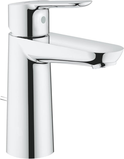 GROHE BauEdge Einhand-Wannenbatterie 23334000 – Chrom
 GROHE BauEdge Einhand-Waschtischbatterie 23758000 – Chrom M-Size