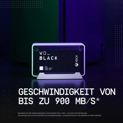 WD_BLACK D30 Game Drive SSD 2 TB für PS5 & Xbox Series