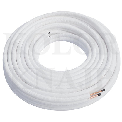 Kolor Kupferrohr Kältemittelleitung 1/4" 3/8" Klima WP – 9m