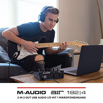 M-Audio AIR 192|4 USB Audio Interface – Recording