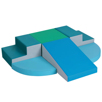 Wilwolfer Kletterbausteine Indoor - Doppelte Treppe-Set 6tlg.