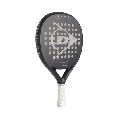 Dunlop Lumina Padelschläger Dark Grey mit Graphitrahmen, 365 g, hybride Kopfform