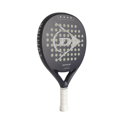 Dunlop Lumina Padelschläger Dark Grey mit Graphitrahmen, 365 g, hybride Kopfform