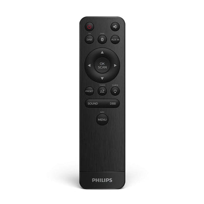Philips M2505/10 DAB+ Digitalradio Bluetooth – Schwarz