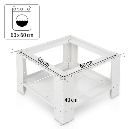 Xavax Waschmaschine Trockner Schrank Untergestell – 60x60x40 cm