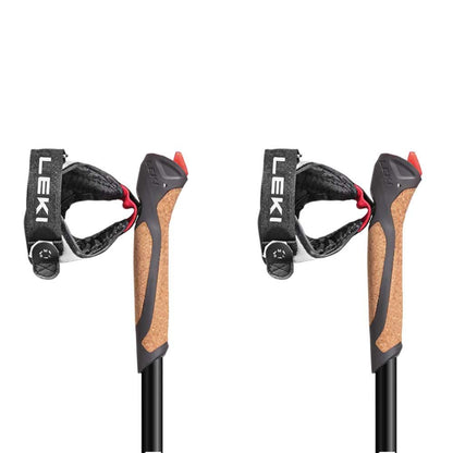 LEKI Spin Stöcke - Black-Silvergray-White 100-130cm