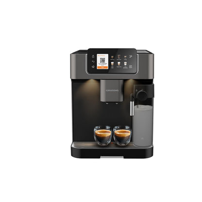 Grundig KVA 8230 Kaffeevollautomat - Schwarz/Dunkelsilber