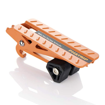 PHATRIP Auto Türstufe klappbar, Türschritt bis 180 kg, orange
