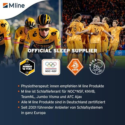 M LINE Athletic Pillow Orthopädisches Nackenkissen - Butterfly-Design