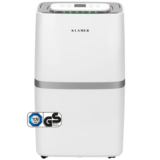 KLAMER Elektrischer Luftentfeuchter 25L – Raumentfeuchter