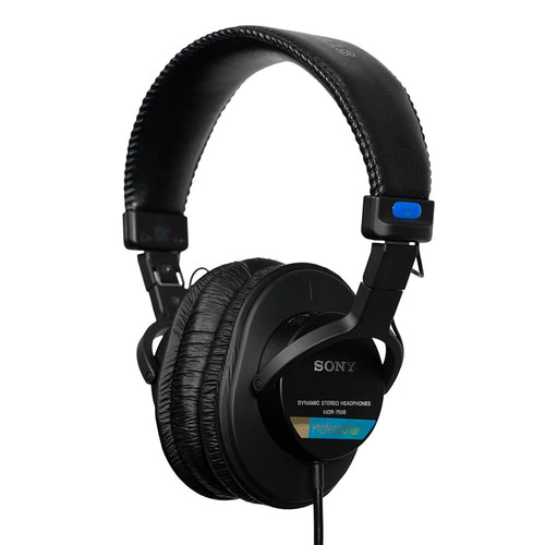 Sony MDR-7506 Studio-Monitor-Kopfhörer – Geschlossen, Schwarz