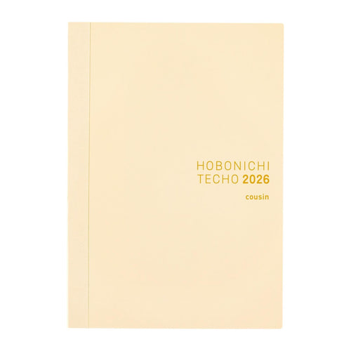 Hobonichi Techo 2026 Cousin Book Planner - A5, English, Jan Start