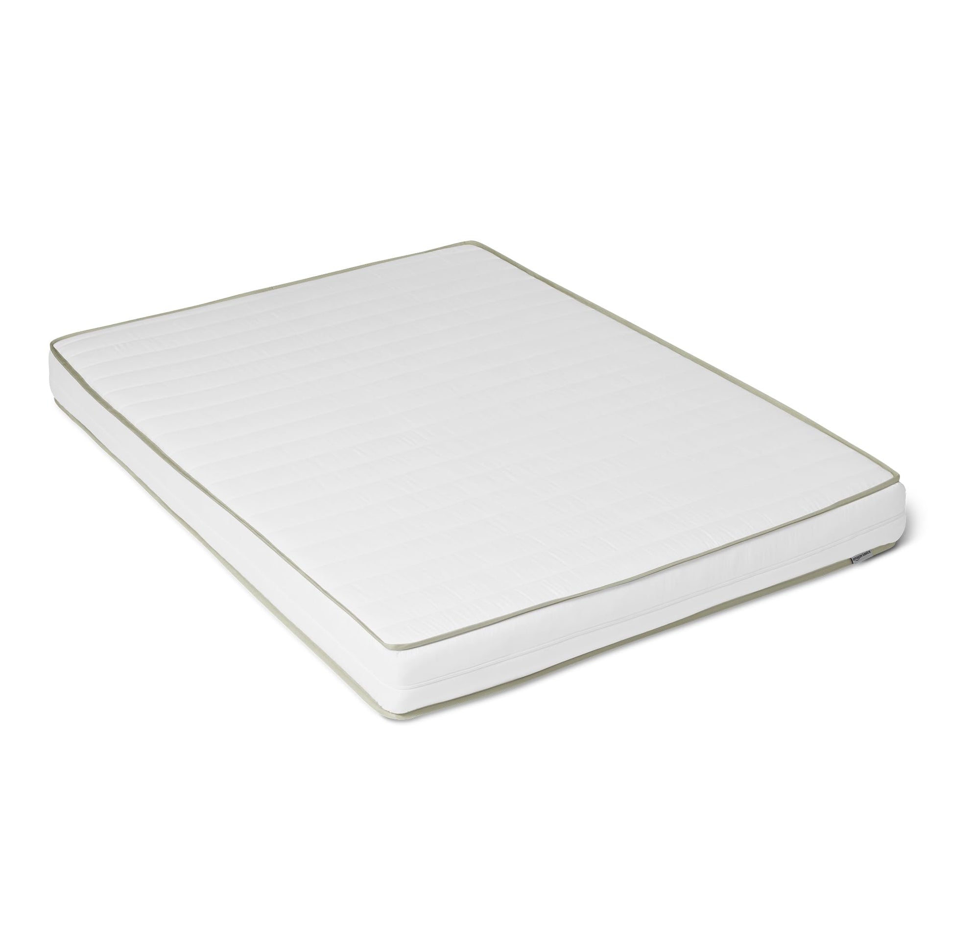 Amazon Basics Kaltschaummatratze H2 & H3, 100 x 200 cm, Höhe 18 cm, abnehmbarer waschbarer Bezug