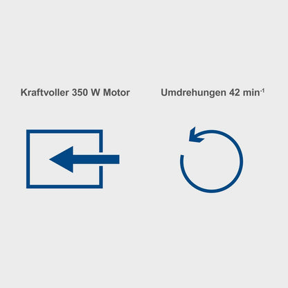 Scheppach Rollsieb RS500 Trommelsieb - 9,5mm Maschenweite