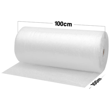 verpacking Luftpolsterfolie 50 my, 1 Rolle 100 cm x 100 m