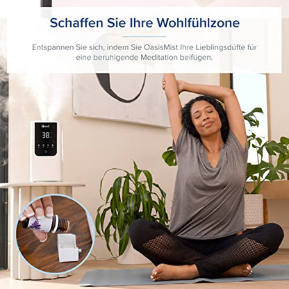 LEVOIT Smart Luftbefeuchter Warm- & Kaltnebel – Weiss