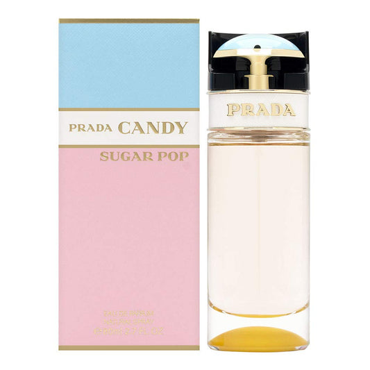 Prada Candy Sugar Pop Eau de Parfum – 80ml Damenduft. Mehrfarbiger Glasflakon. Duftwasser zum Aufsprühen.