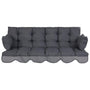 PATIO Hollywoodschaukel Auflage Bora 170x50 cm, grau, gesteppt