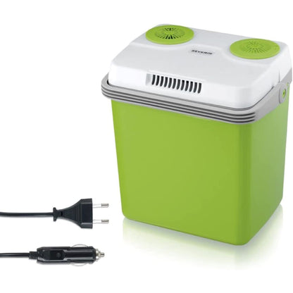 SEVERIN KB 2922 Elektrische Kühlbox – 19L, Kühl/Warm. Rechteckiges Gerät. Kühlt oder wärmt Inhalte mobil für Camping und Reisen.