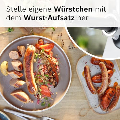 Bosch MultiPower Serie 6 Fleischwolf MFWS607W - Weiss