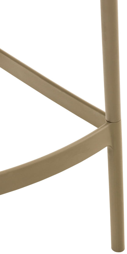 CLP Barhocker Air Kunststoff – Schlamm, 75cm Sitzhöhe