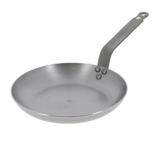 de Buyer AFFINITY Antihaft Edelstahlpfanne - Ø 32 cm. Runde, antihaftbeschichtete Edelstahlpfanne zum Braten und Garen von Speisen.