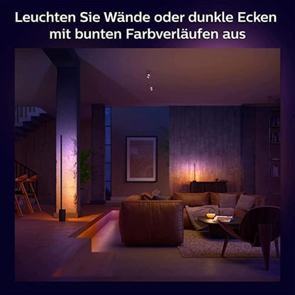Philips Hue Gradient Signe White & Color LED Stehleuchte - Schwarz