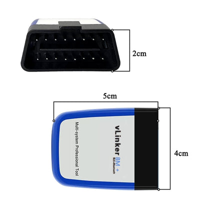 vLinker BM+ OBD2 Bluetooth Diagnose Scan Tool für iOS, Android