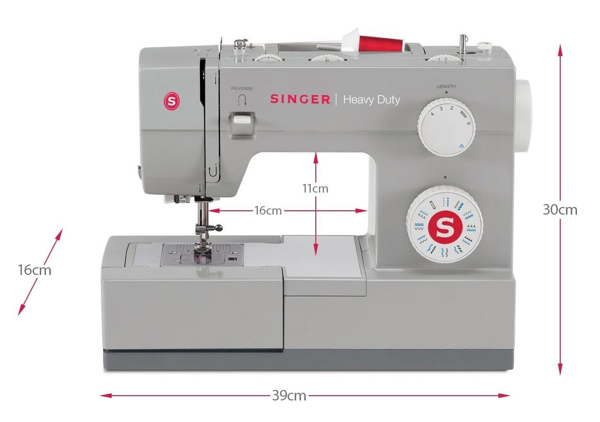 Singer Heavy Duty 4423 Nähmaschine mit 23 Stichen und Freiarm
