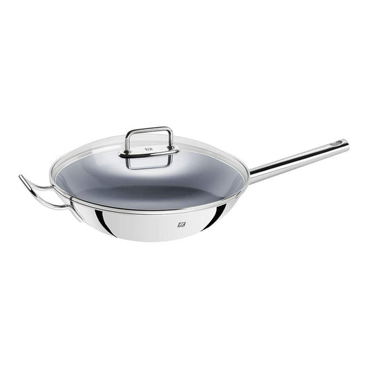ZWILLING Plus Wok Kochgeschirr Edelstahl Ø 32cm Antihaft Induktion
